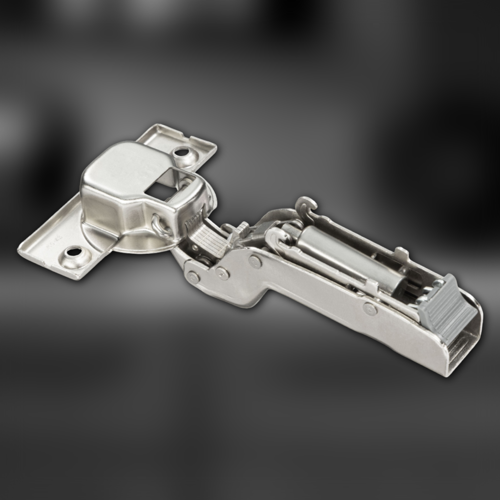 фото Петля вкладная MF Prima All-2-Way 3D, Clip-on, доводчиком, мягкий ход, никель