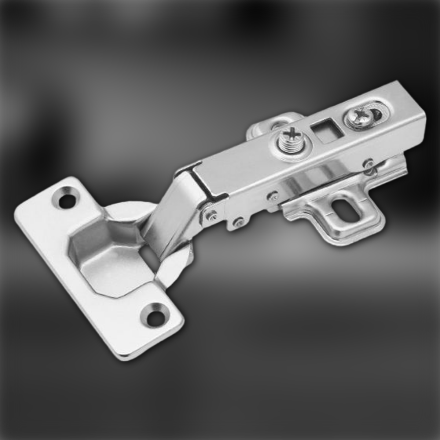 фото Петля накладная Clip-on с доводчиком Эко