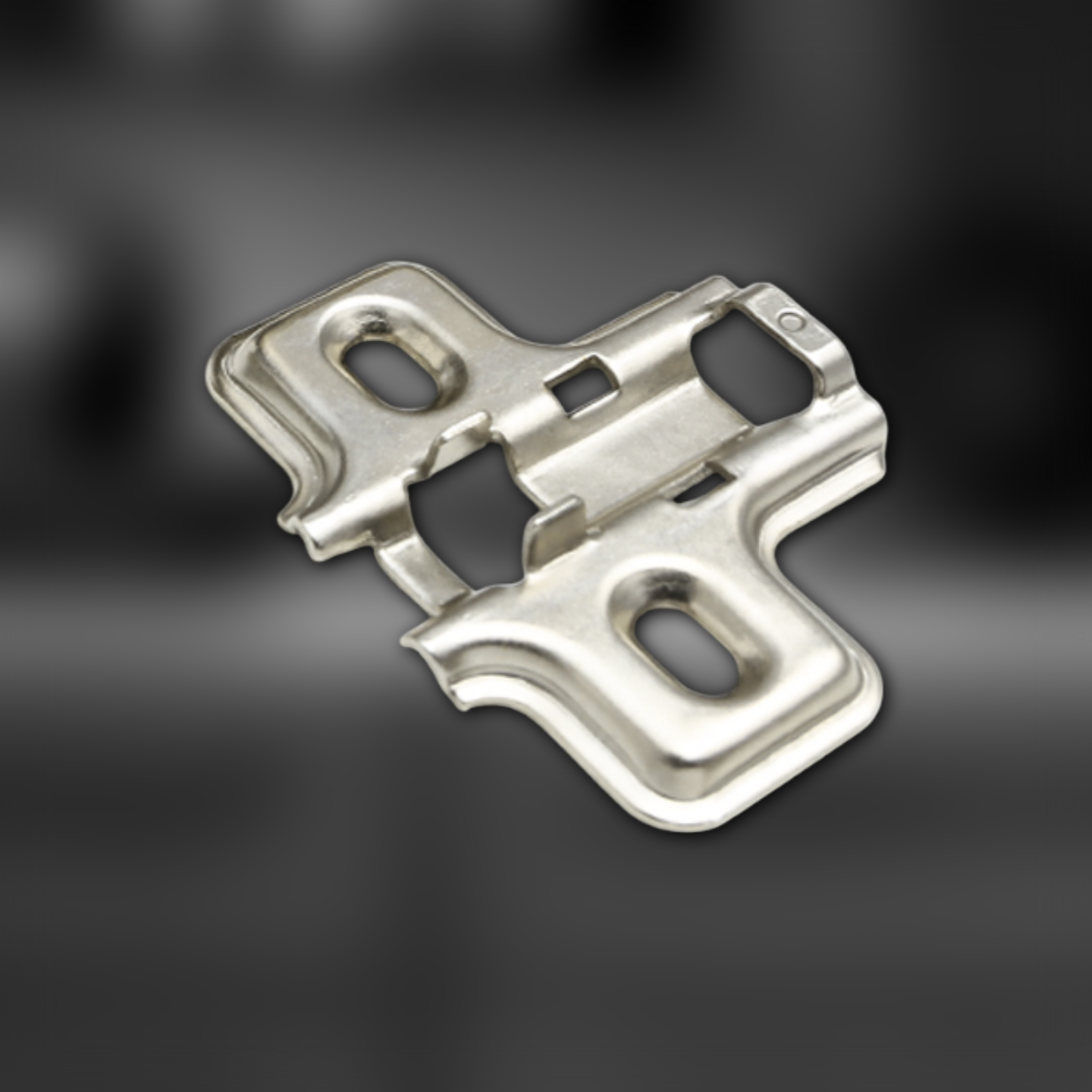 фото Петля полунакладная 091370.052 Clip-on с доводчиком