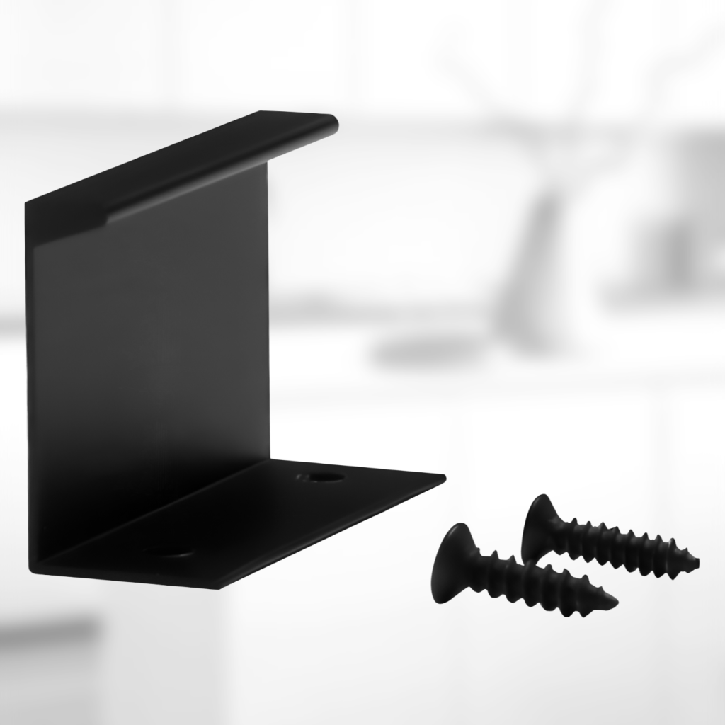 фото Ручка-скоба АТЛАС, 32/50 мм, черный матовый