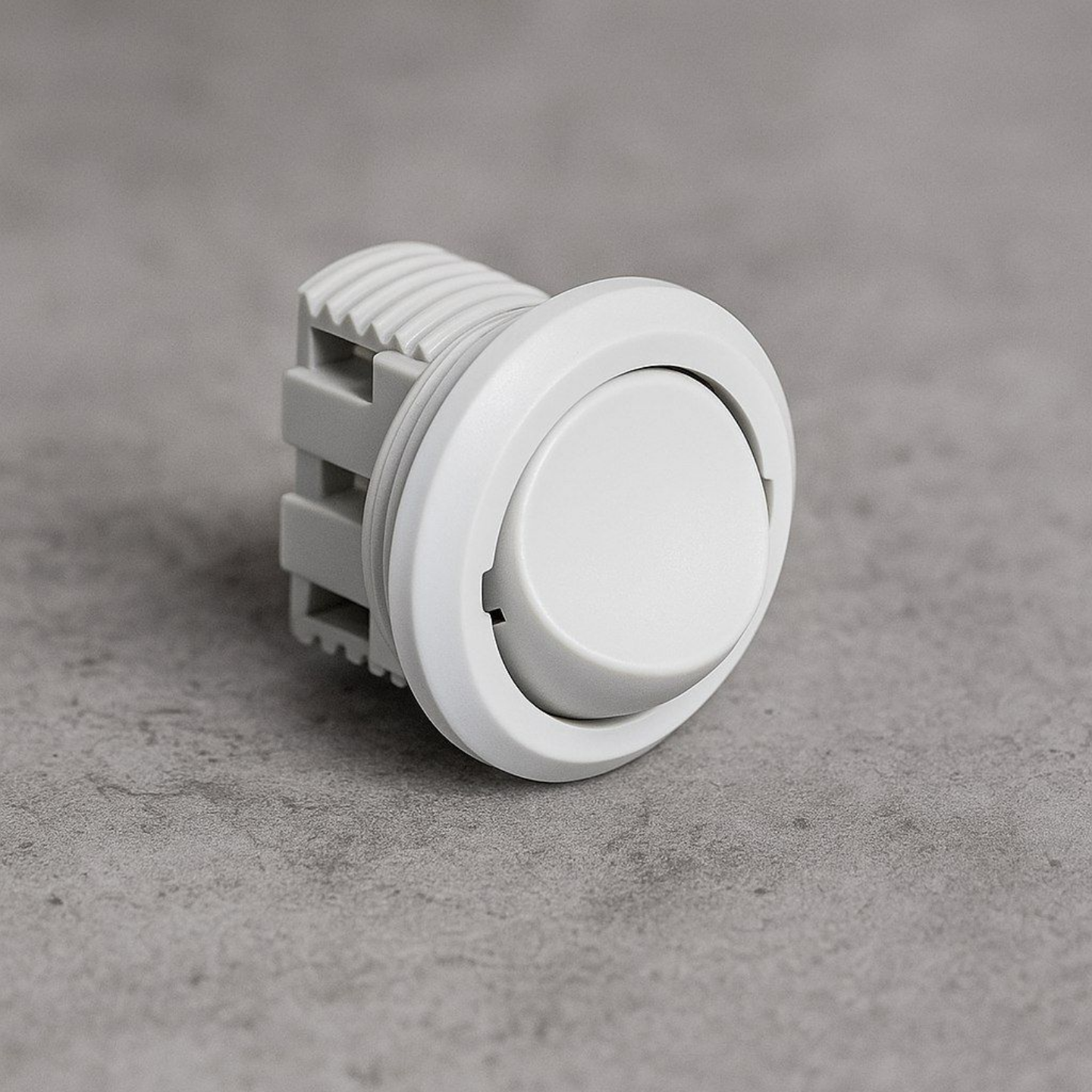 фото Выключатель врезной "Кнопка" мод.300, белый