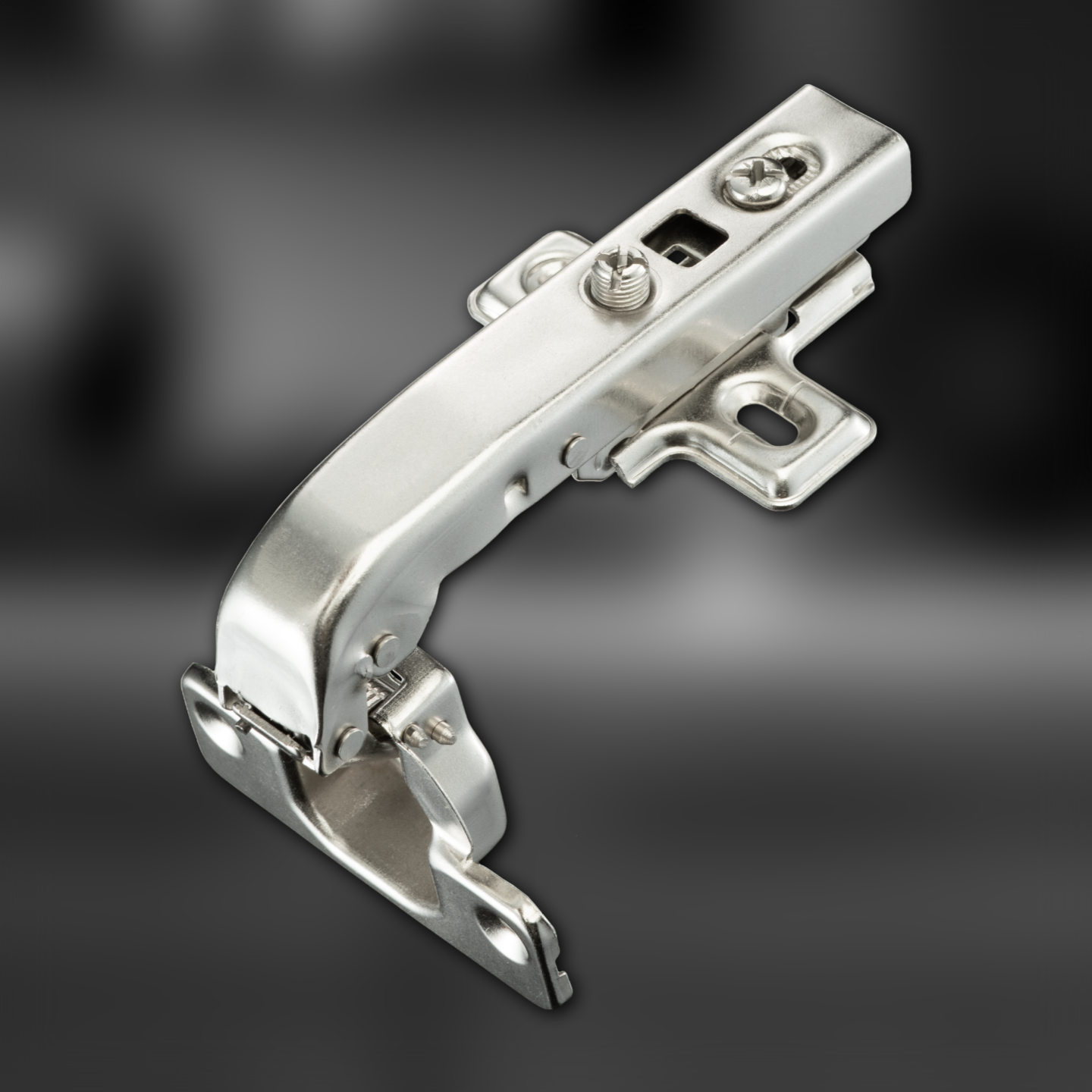 фото Петля угловая 90° Clip-on с доводчиком