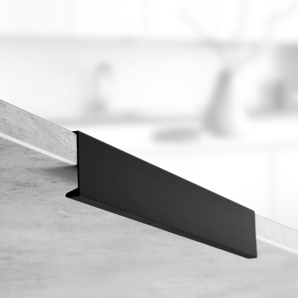 фото Ручка-скоба АТЛАС, 224/300 мм, черный матовый