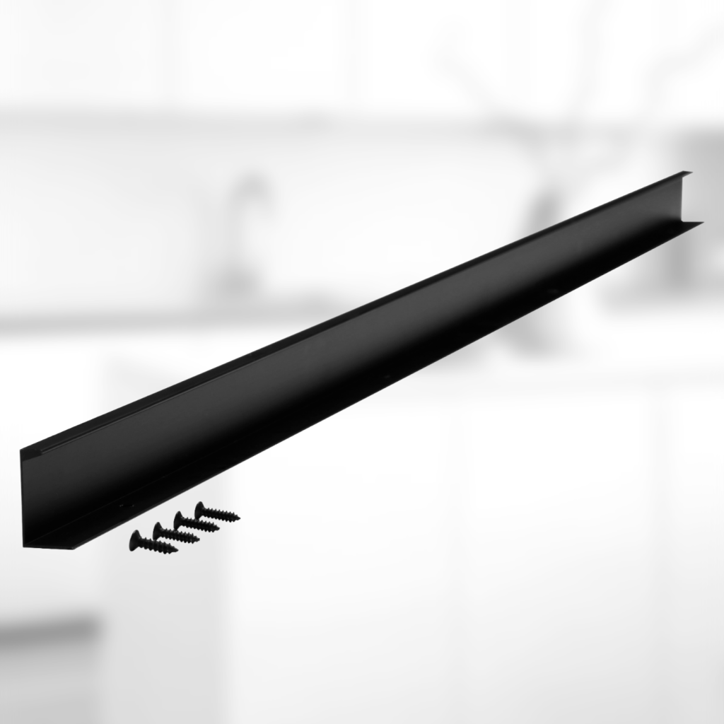 фото Ручка-скоба АТЛАС, 864/1000 мм, черный матовый