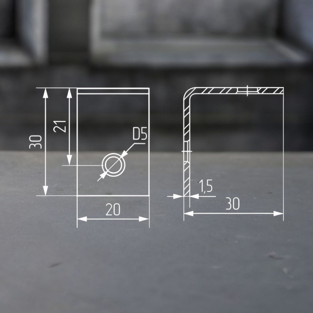 фото Уголок 30х30х20