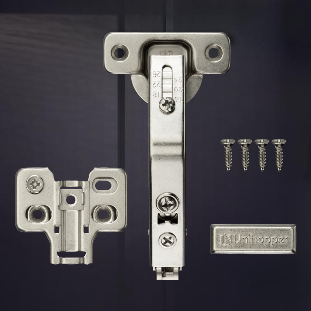 фото Карусельная 135° 3D петля UNIHOPPER SETTON, 45 мм, с декоративной накладкой