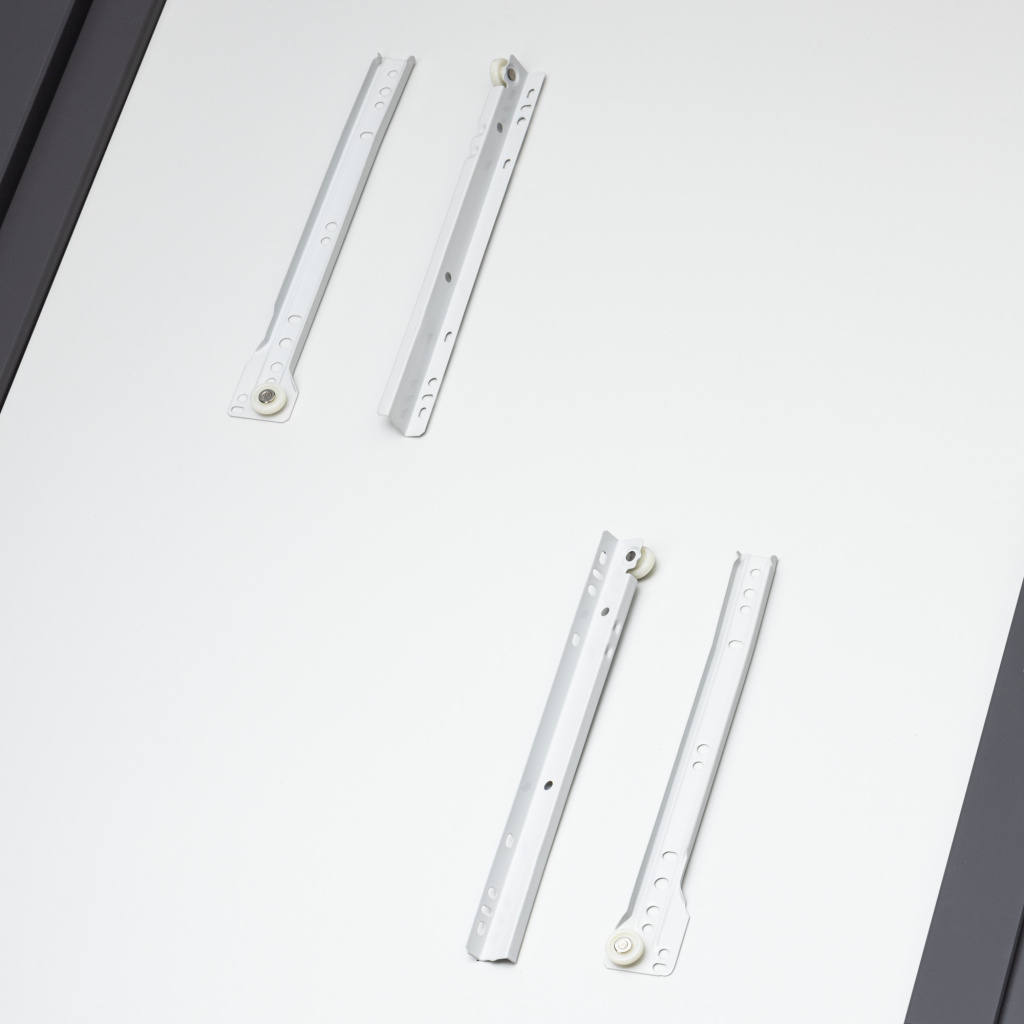 фото Роликовые направляющие  DS10 250mm белые