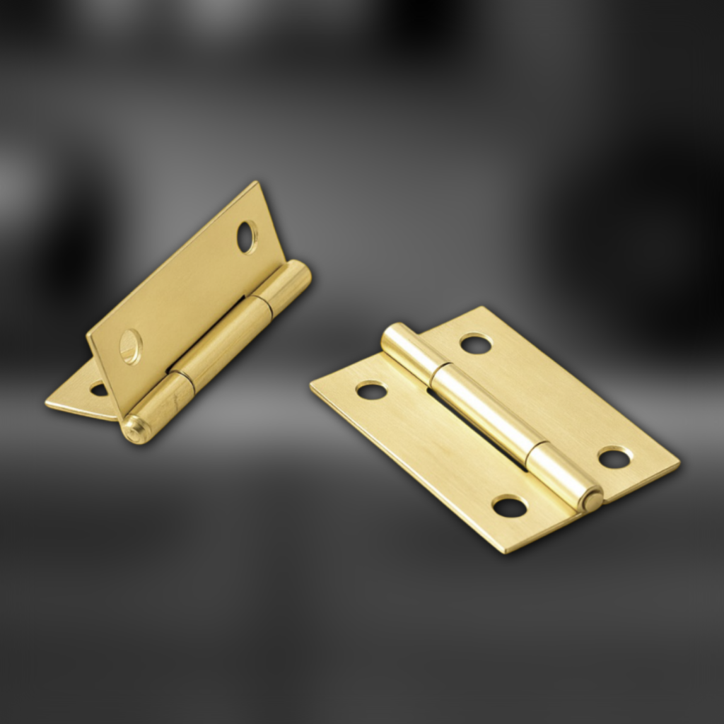 фото Петля карточная 45х31, латунь