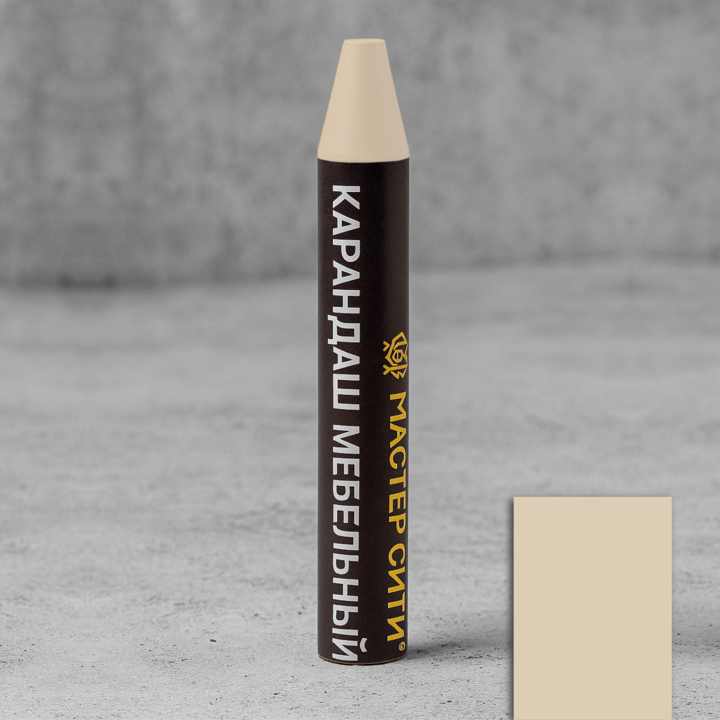 фото Карандаш мебельный, ясень шимо светлый