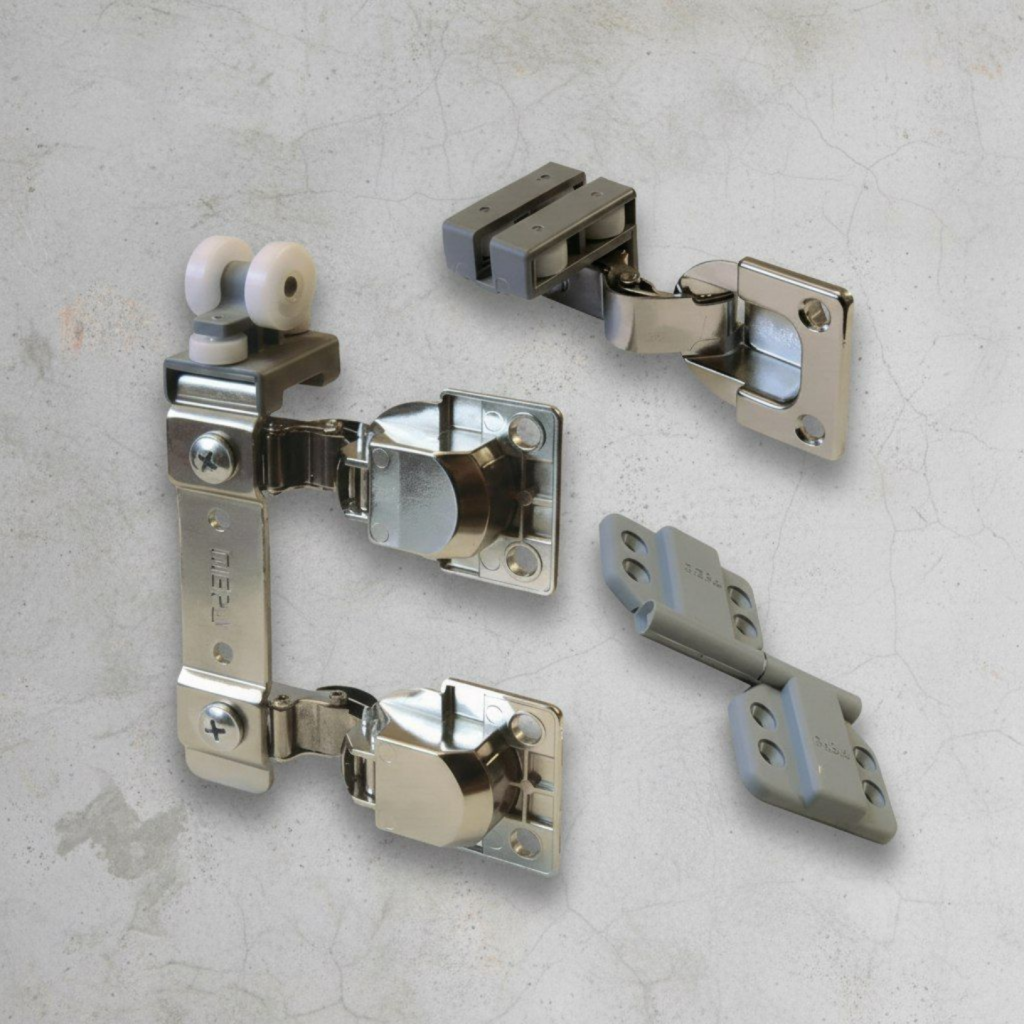 фото Комплект для 1 складывающейся  двери 05-МКК-2 DOUBLE с двойной петлей MEPA