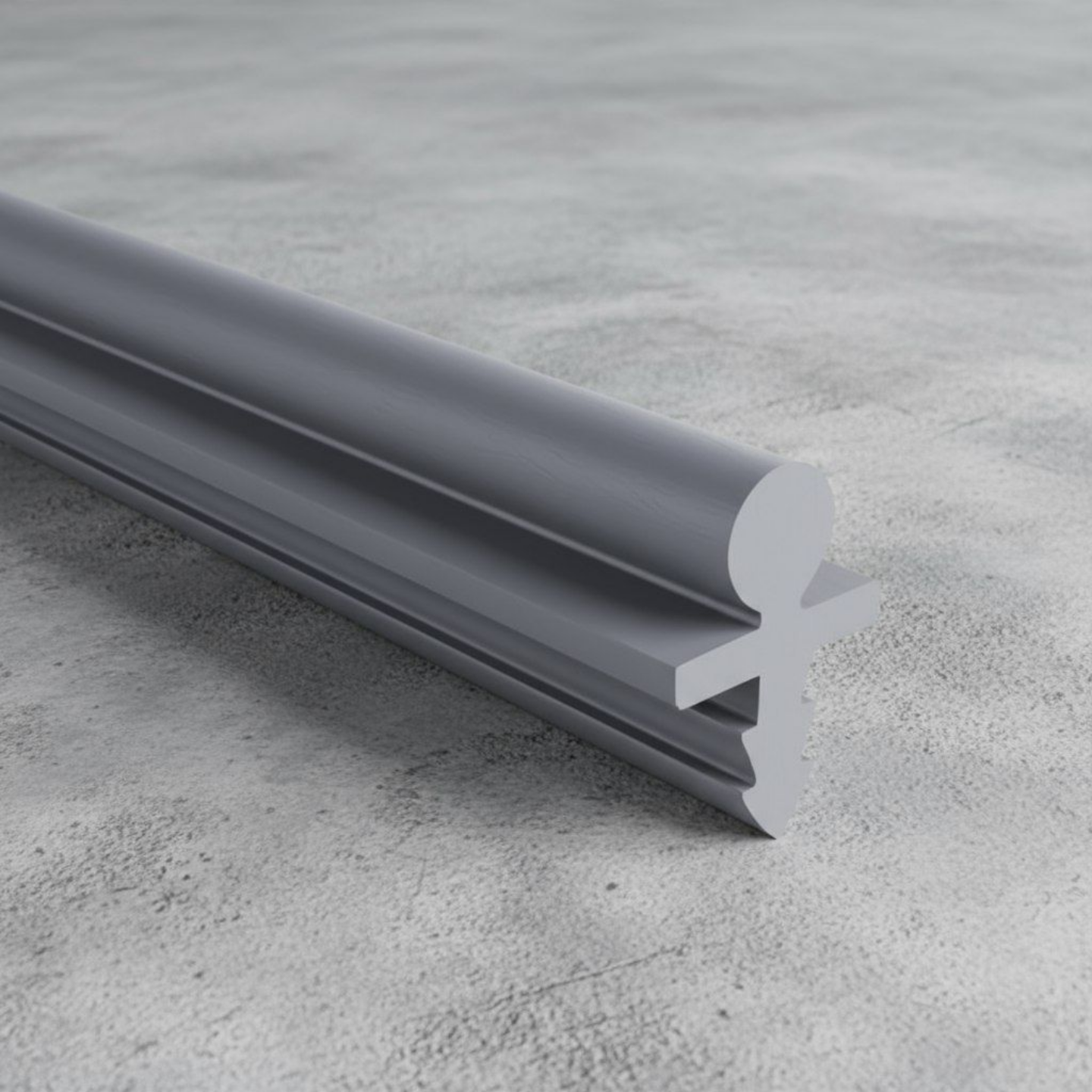 фото Направляющая нижняя однополозная для SKM-30, AL30-3м (1312-3м)