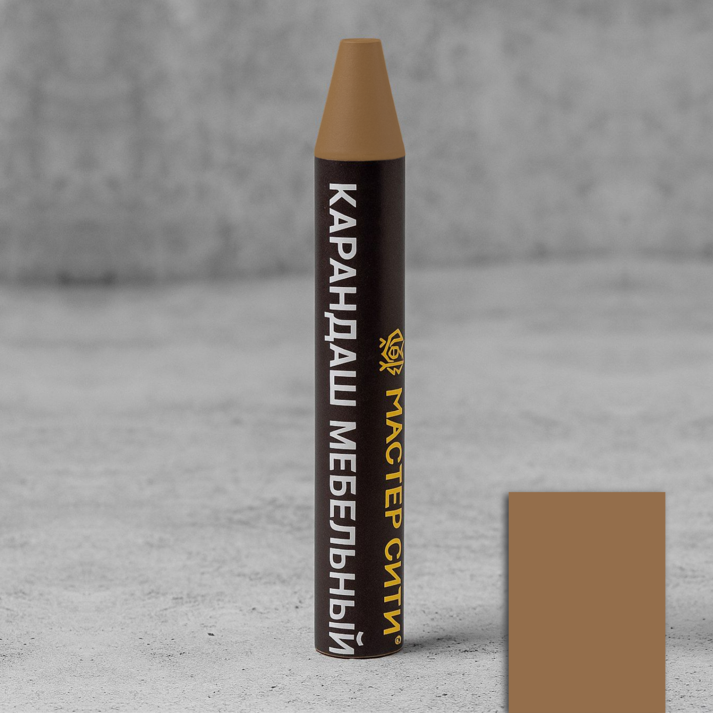 фото Карандаш мебельный, ясень шимо темный