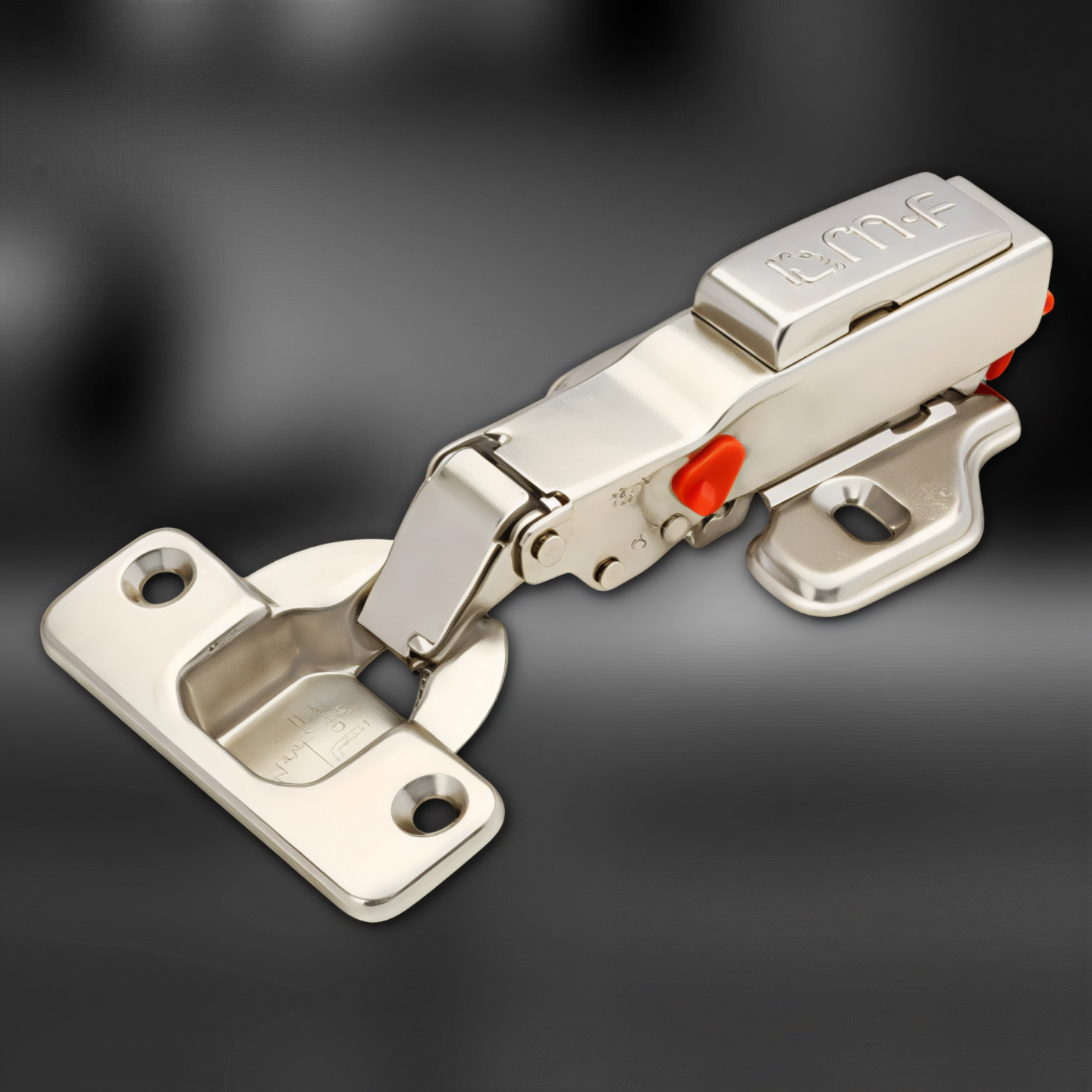 фото Петля MF Prima-2, Clip-on накладная с доводчиком, мягкий ход