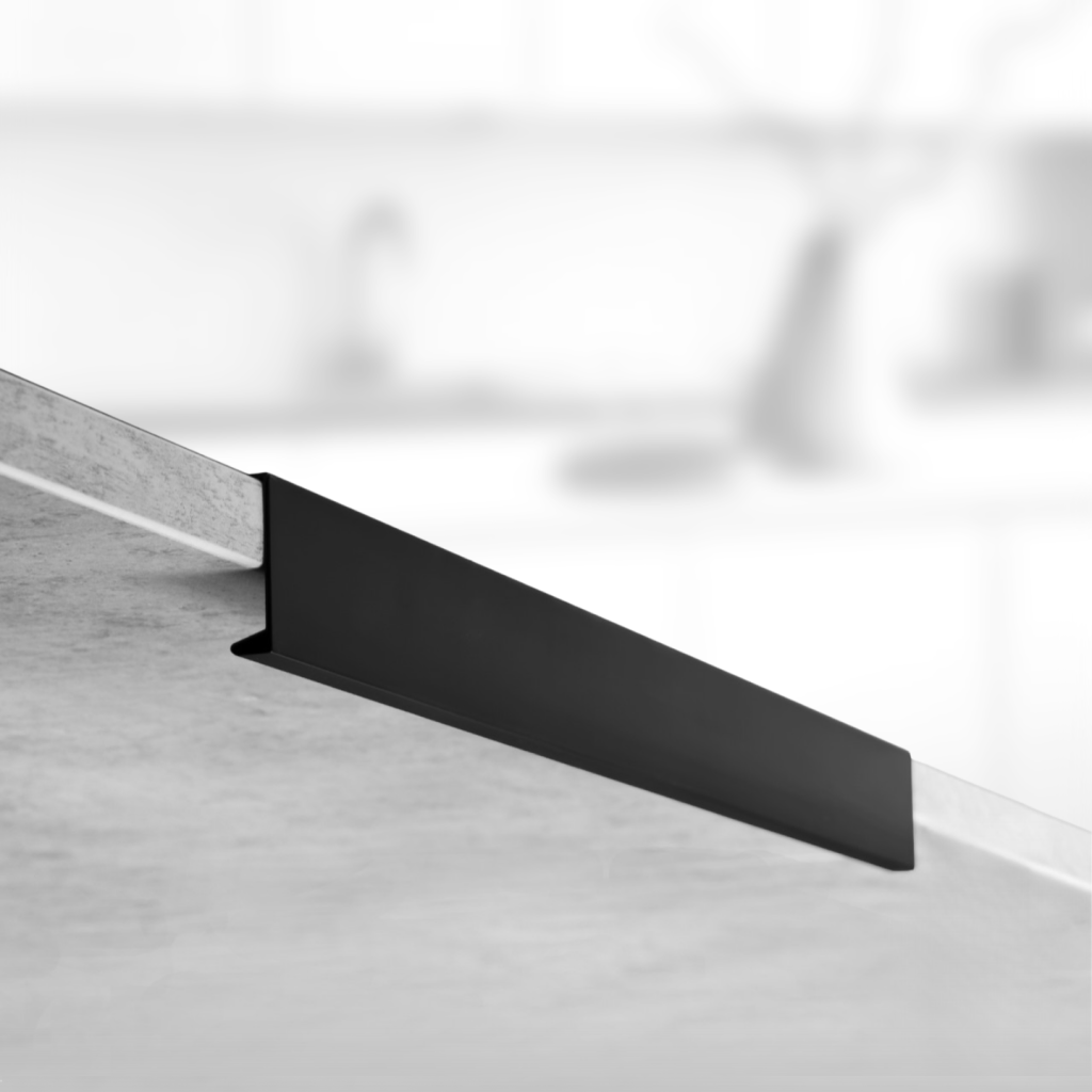 фото Ручка-скоба АТЛАС, 320/400 мм, черный матовый