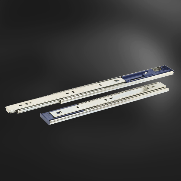фото Шариковые направляющие полного выдвижения UNIHOPPER 350 мм H=45мм с доводчиком цинк