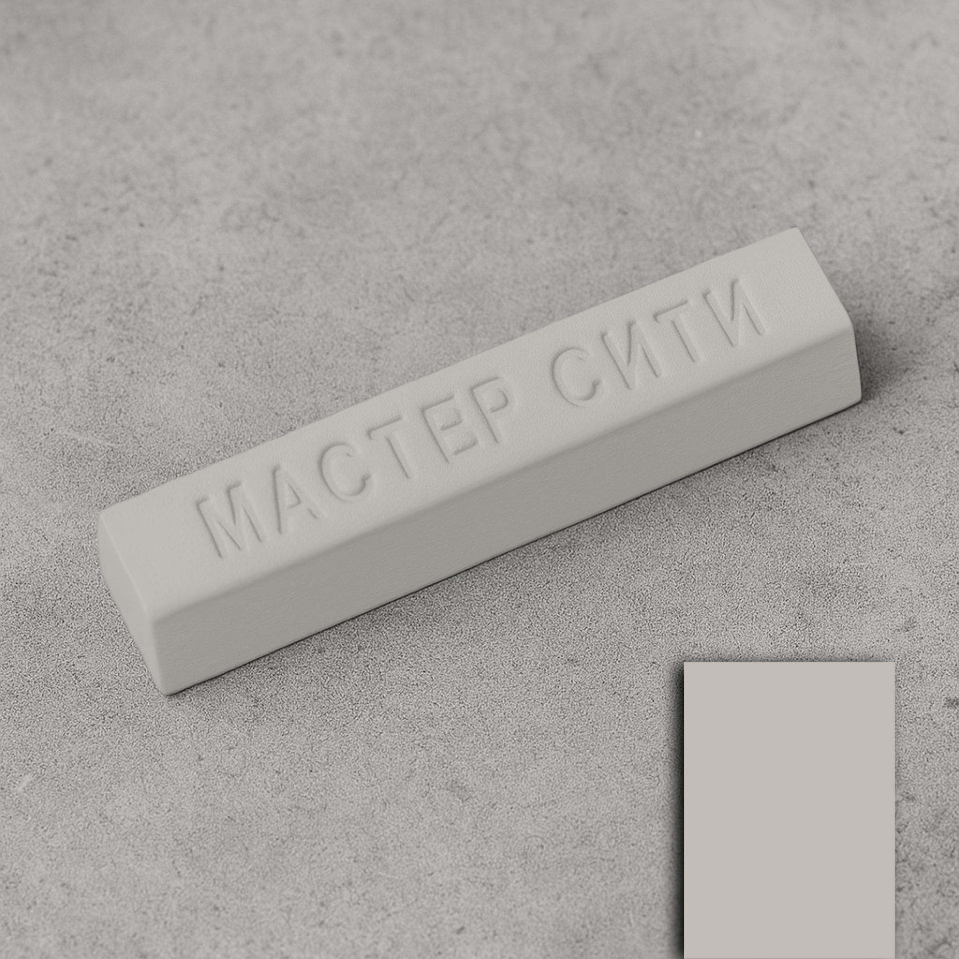 фото Воск мебельный, серый платиновый