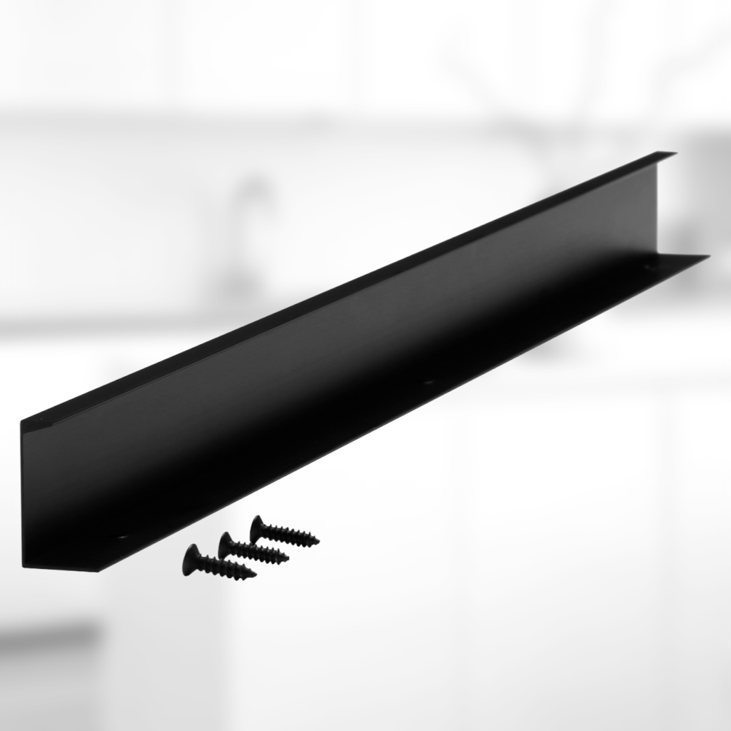 фото Ручка-скоба ATLAS, 384/450 мм, черный матовый