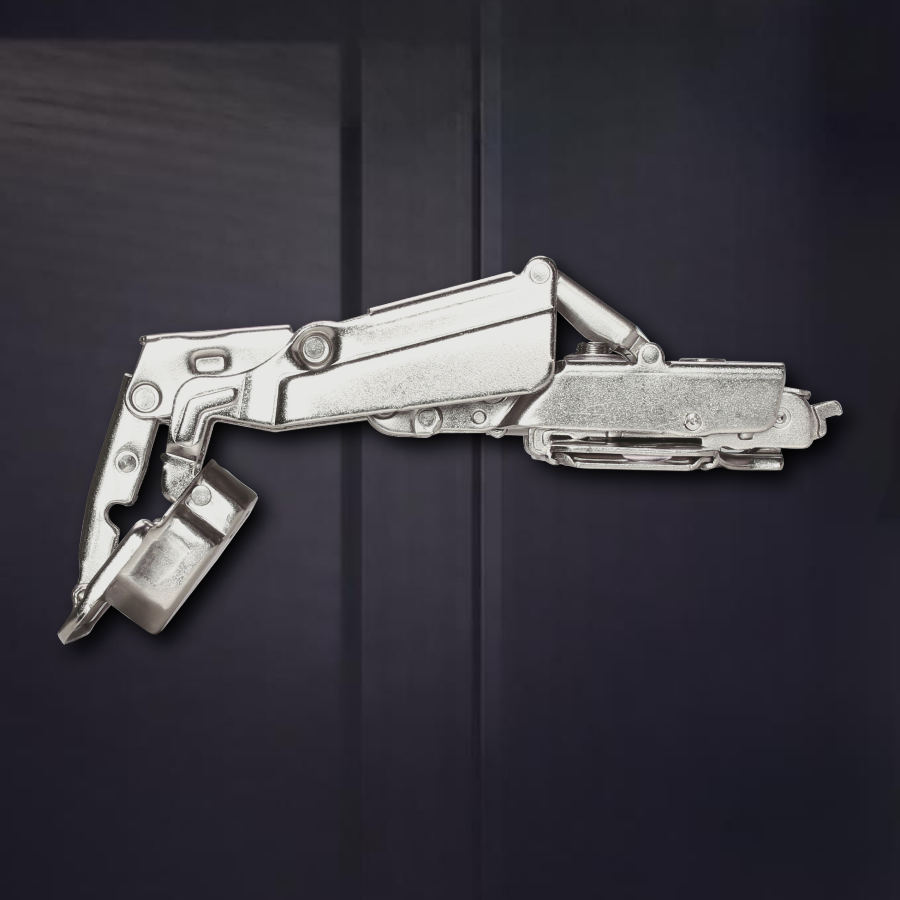 фото Угловая 165° 3D петля UNIHOPPER SETTON с доводчиком, 52 мм, с декоративной накладкой