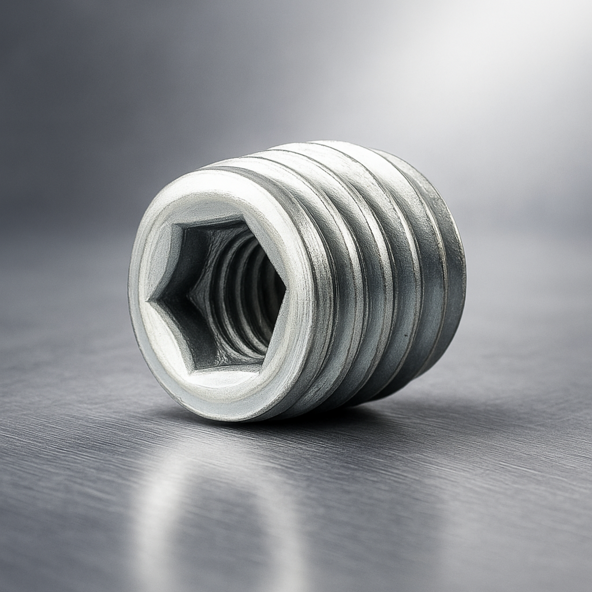 фото Втулка для угловой стяжки металлическая