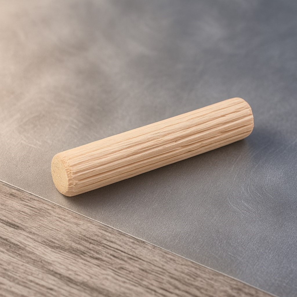 фото Шкант 8х40мм с насечкой, бук