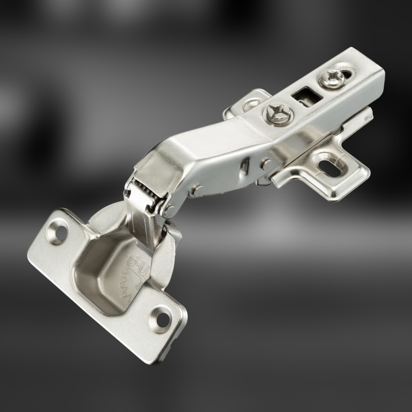 фото Петля угловая 45° Clip-on с доводчиком