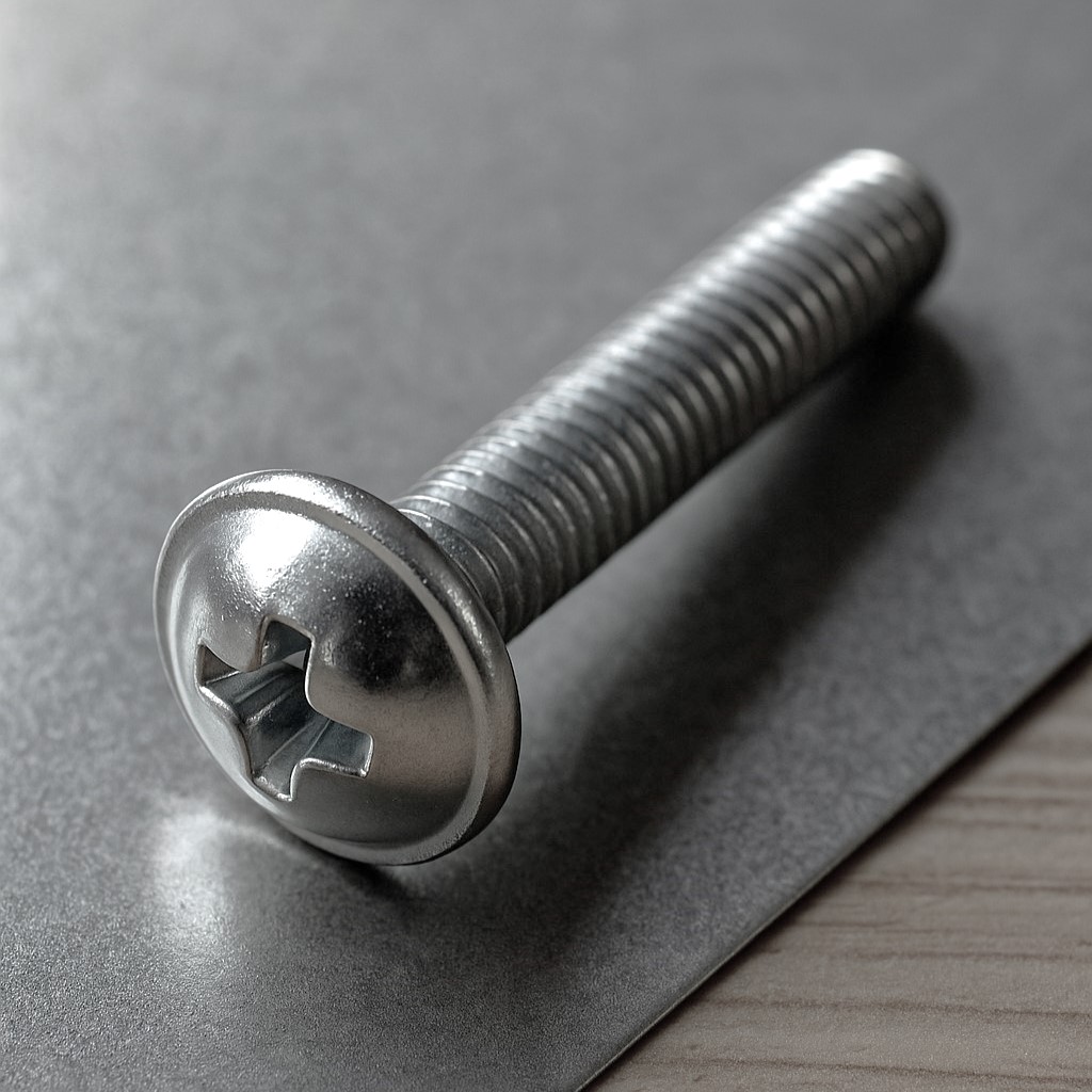 фото Винт М4х20мм (5кг ~ 1908шт), цинк белый