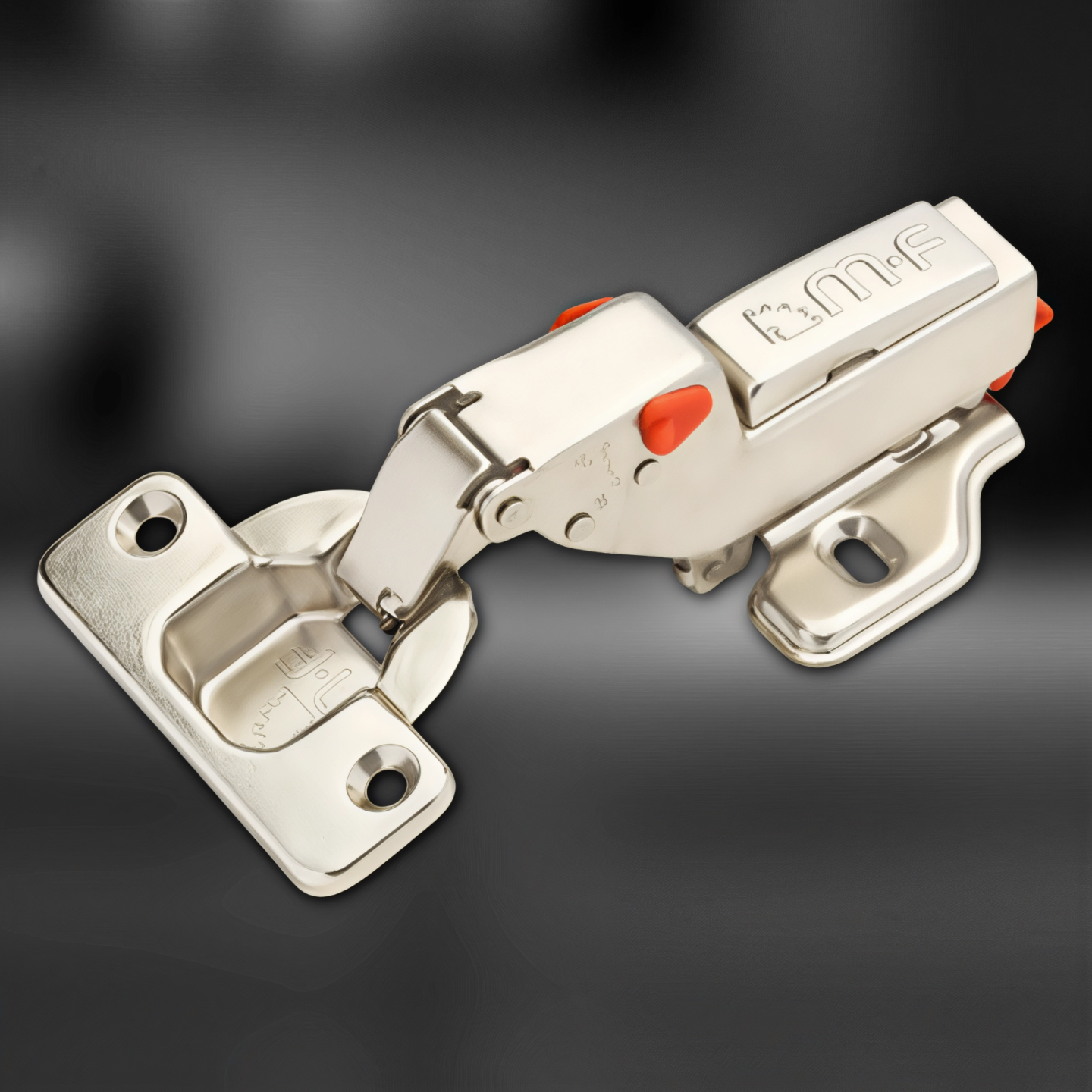 фото Петля MF Prima-2, Clip-on вкладная с доводчиком, мягкий ход