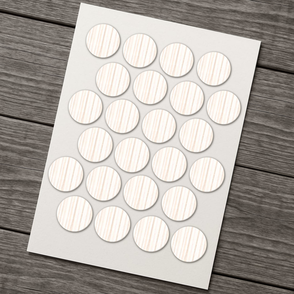 фото Заглушка самоклеящаяся D=20, кремовый светлый (упаковка 960 штук)