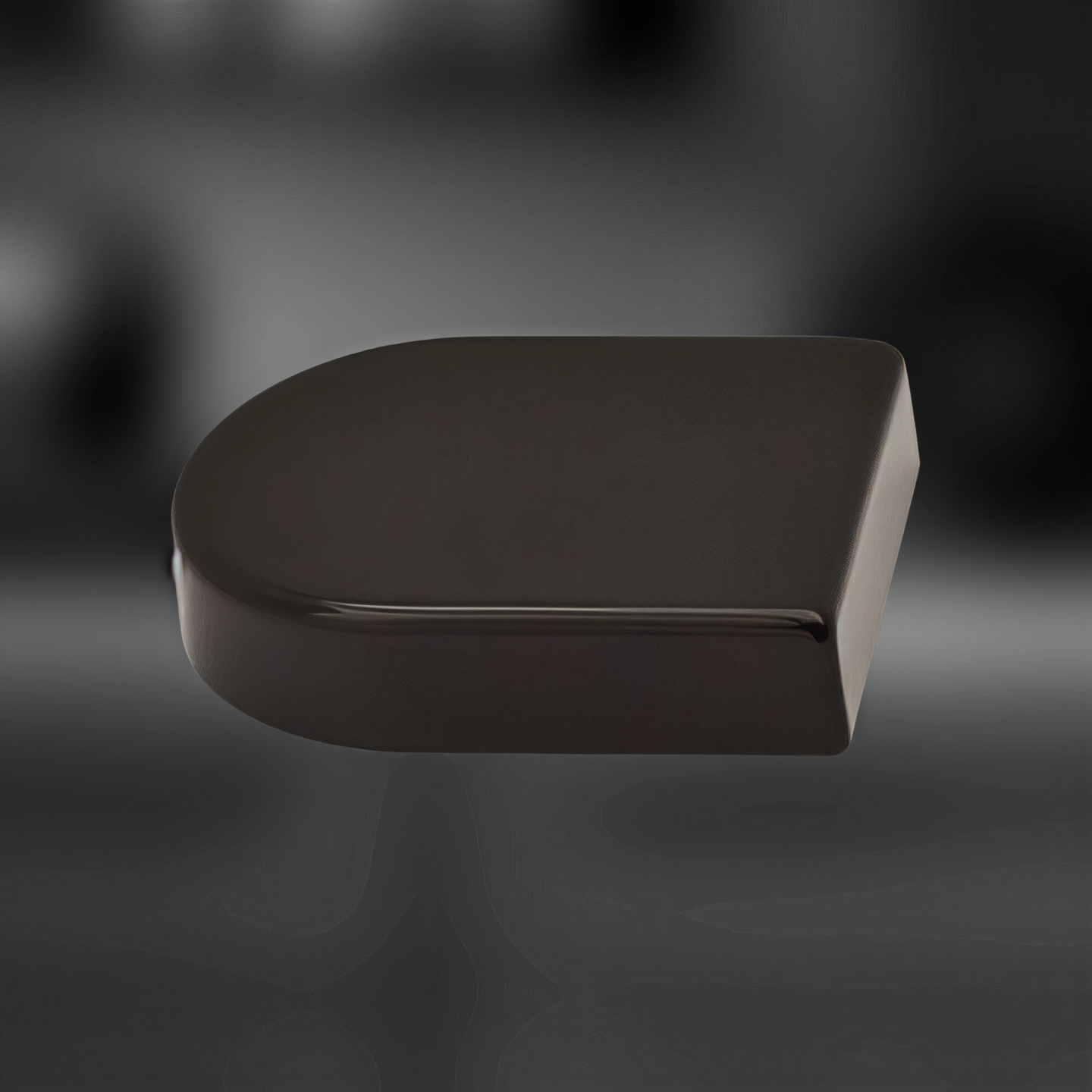 фото Заглушка декоративная FGV QS Mini D-образная, черный матовый