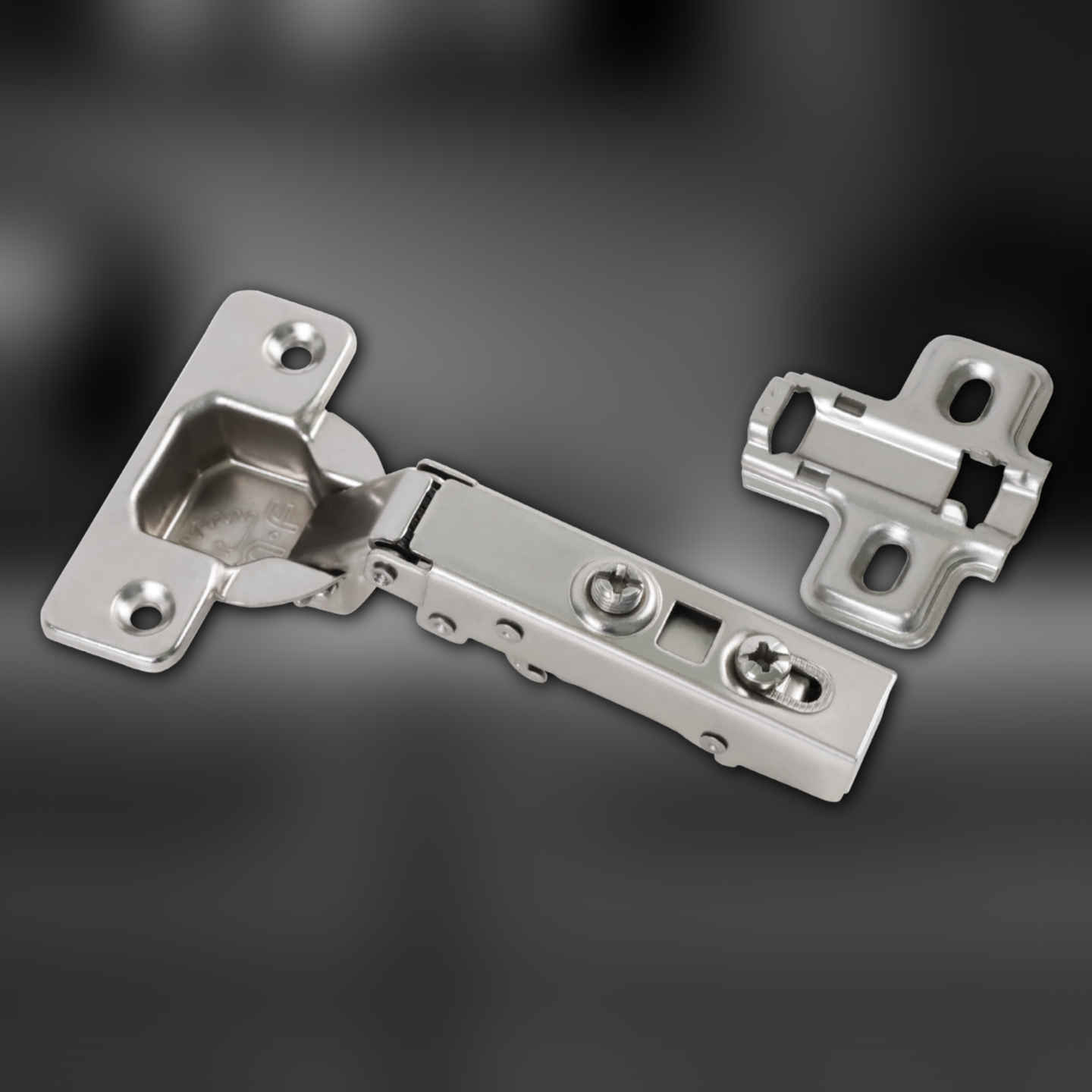 фото Петля накладная 91370.022 Clip-on с доводчиком