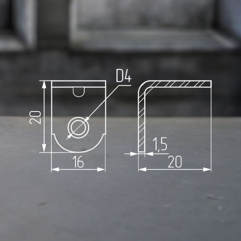 фото Уголок 20х20х16