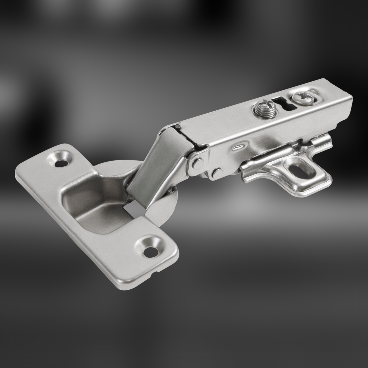 фото Петля накладная Clip-on с доводчиком нового поколения