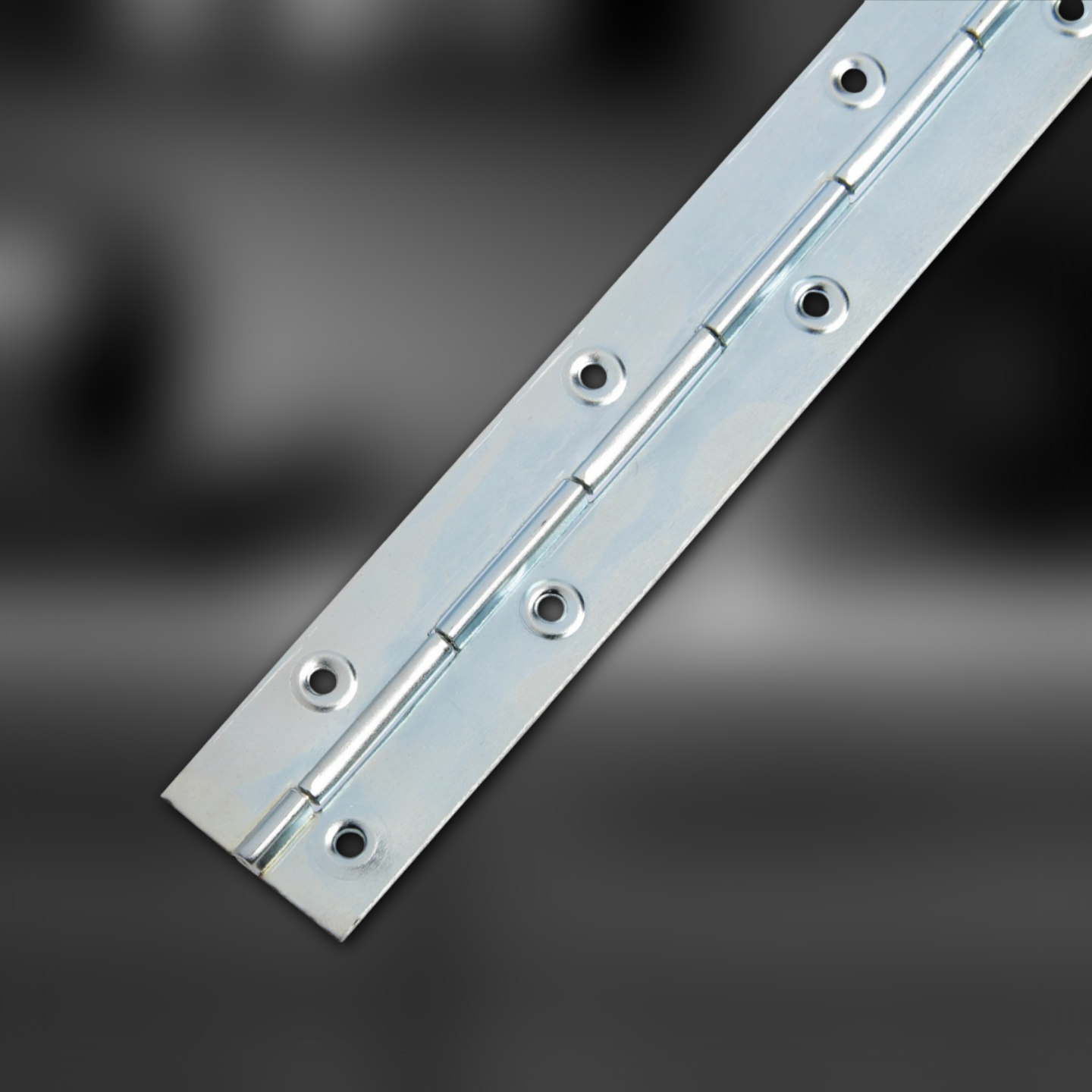 фото Петля рояльная 1000мм, цинк белый