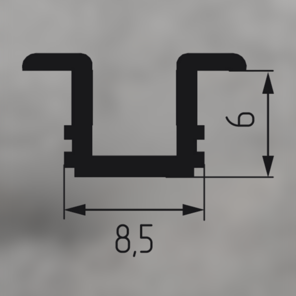 Профиль напр.врезной