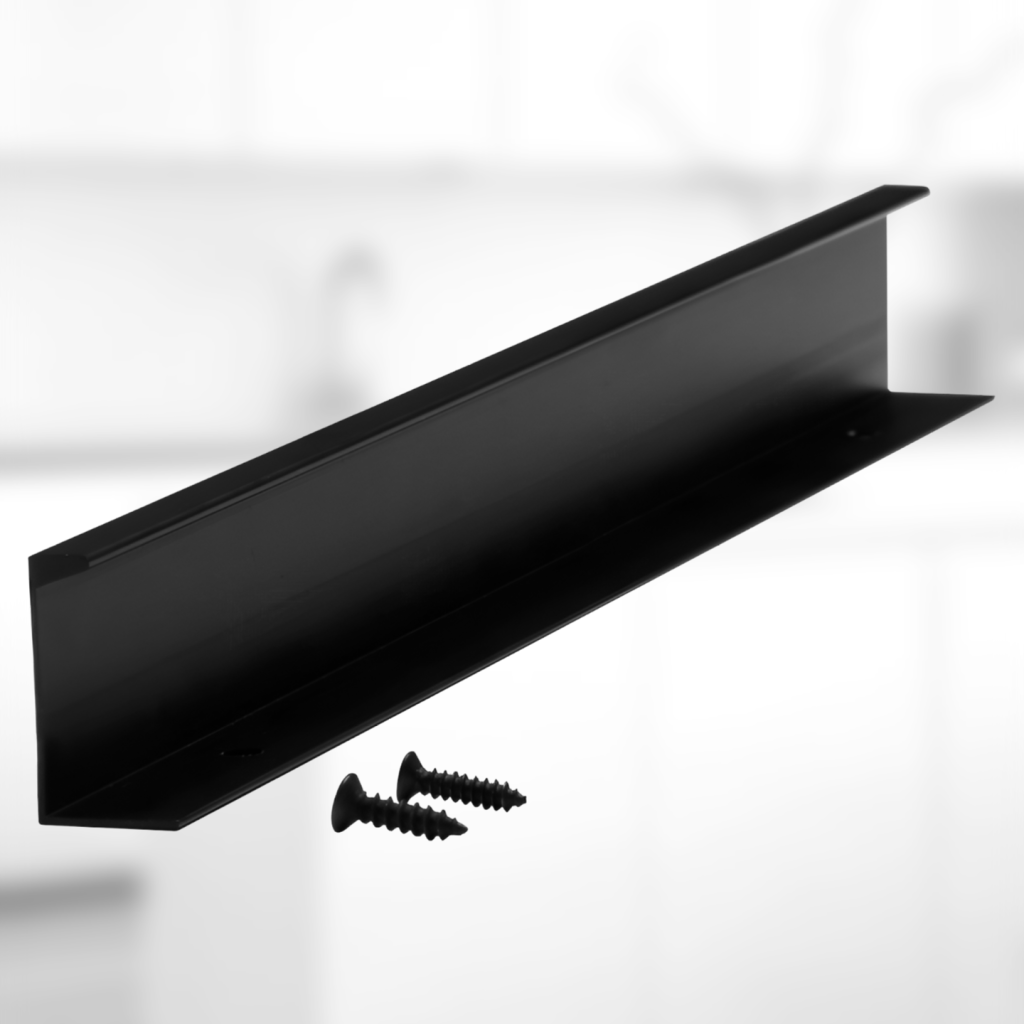 фото Ручка-скоба АТЛАС, 224/300 мм, черный матовый