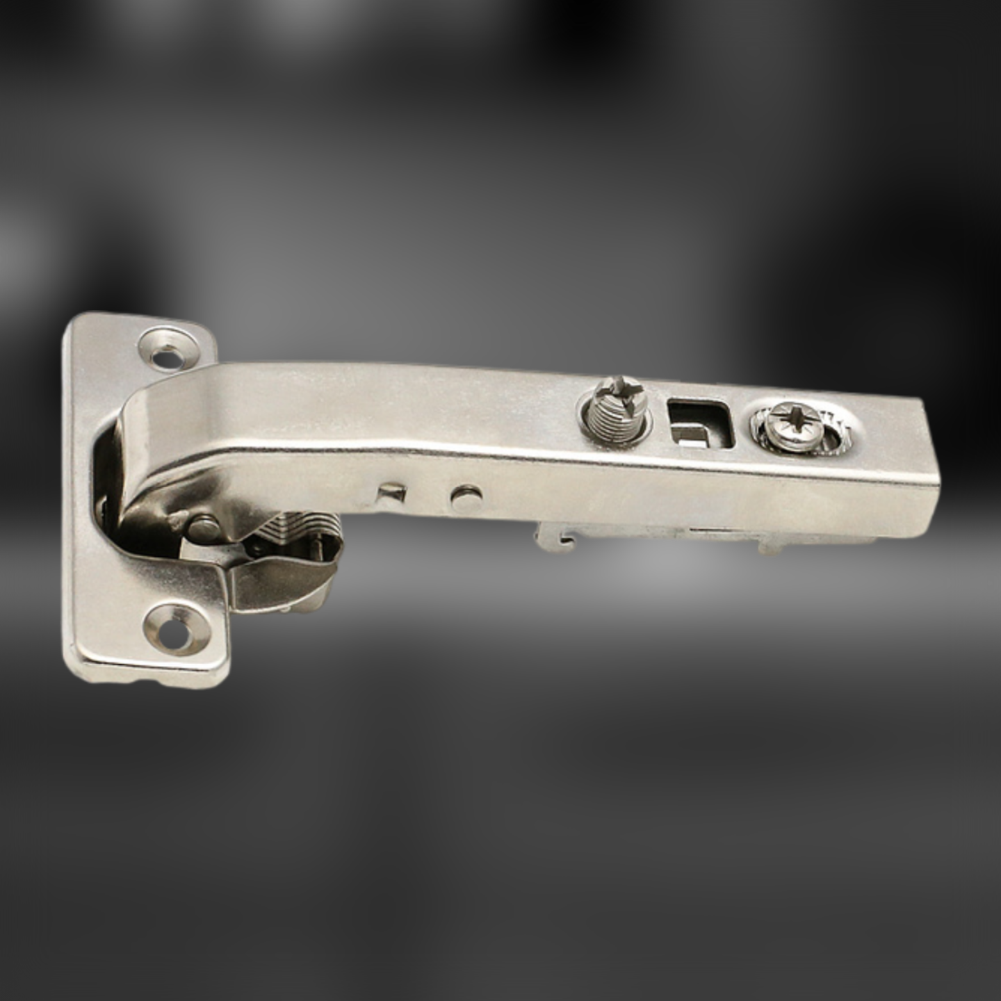 фото Петля угловая 90° Clip-on с доводчиком