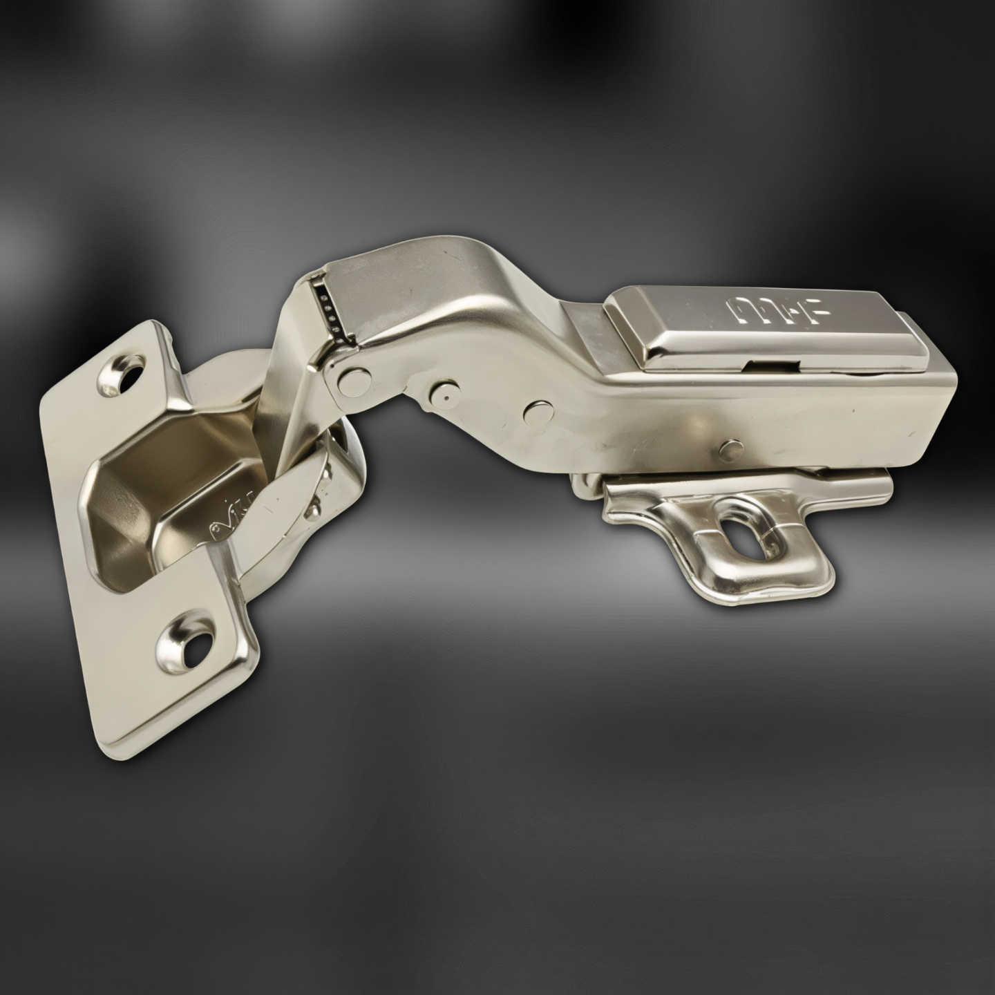 фото Петля угловая 30° MF Prima, Clip-on, с доводчиком