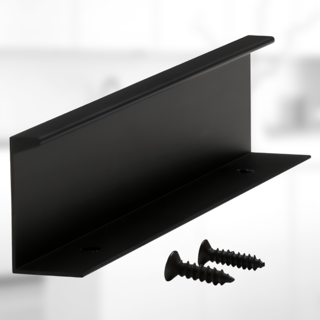 фото Ручка-скоба АТЛАС, 96/150 мм, черный матовый