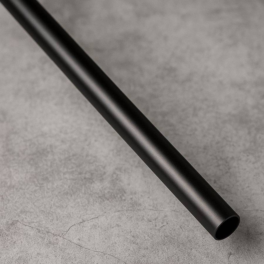 фото Труба d=16мм 3000х0.8мм, сталь, матовый черный