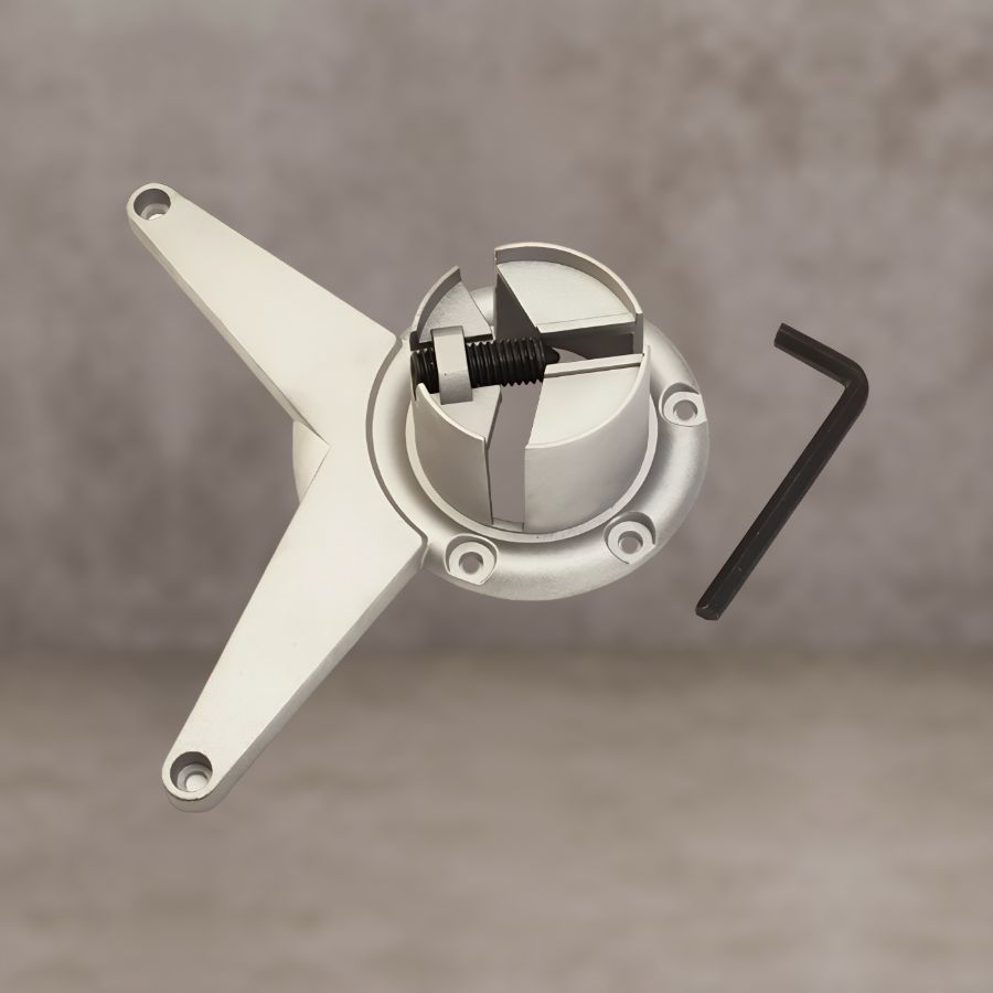 фото Ножка для стола 60х710 комплект усы, хром