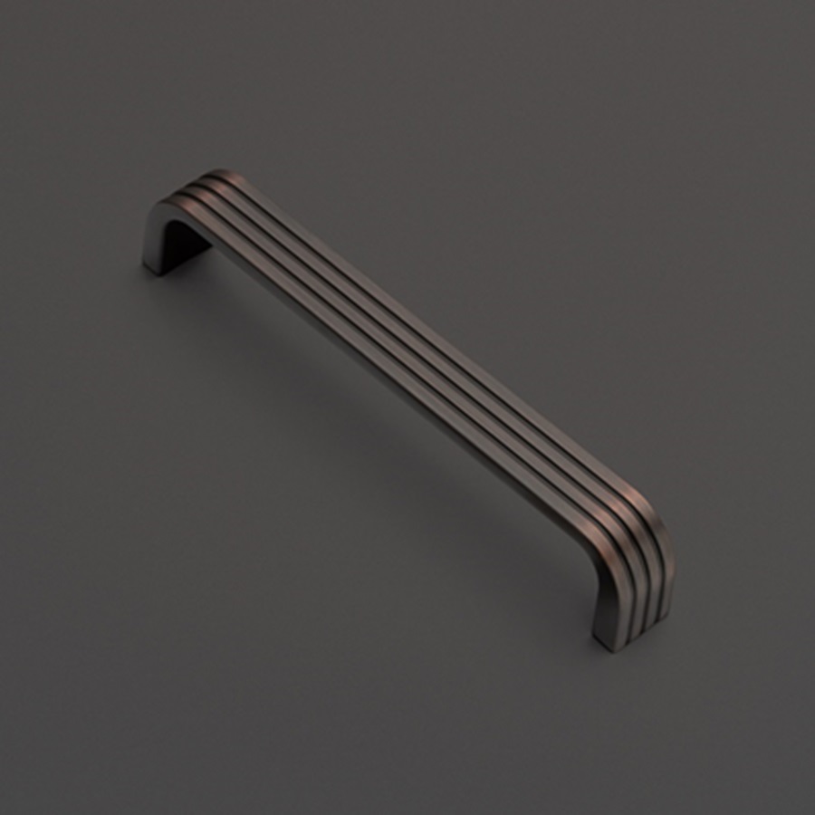 фото Ручка-скоба САРГАС, 160 мм, медь полированная