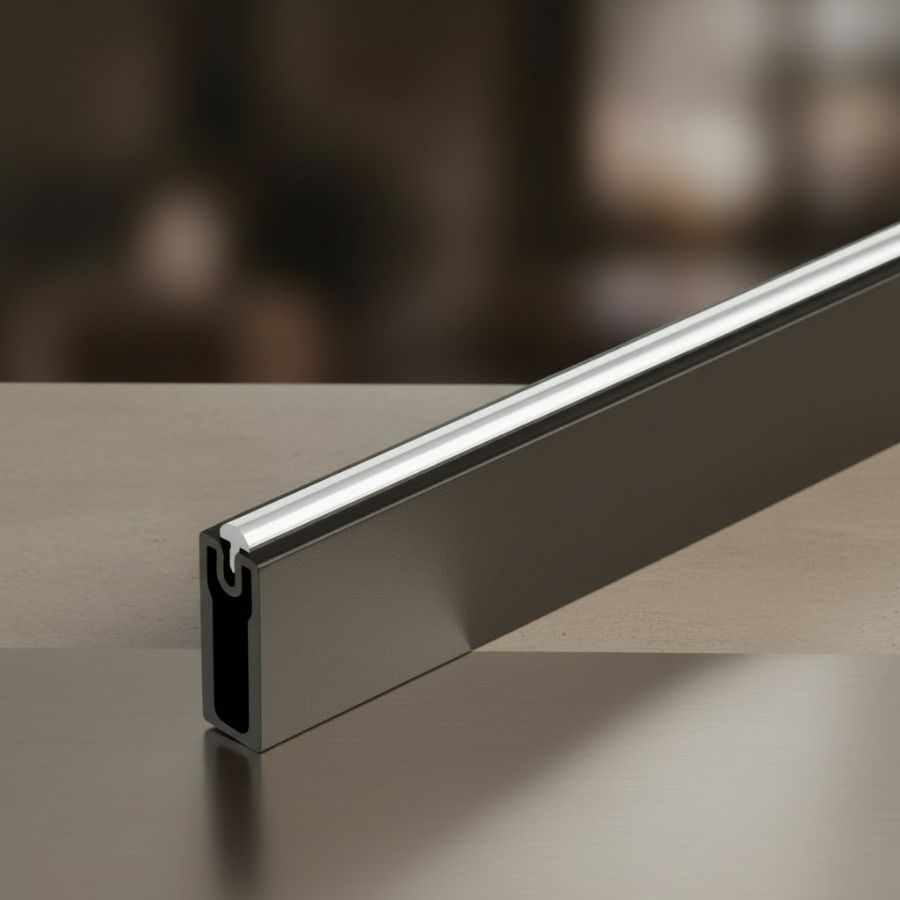 фото Штанга для одежды МОНИКА с силиконовой вставкой 3000 мм