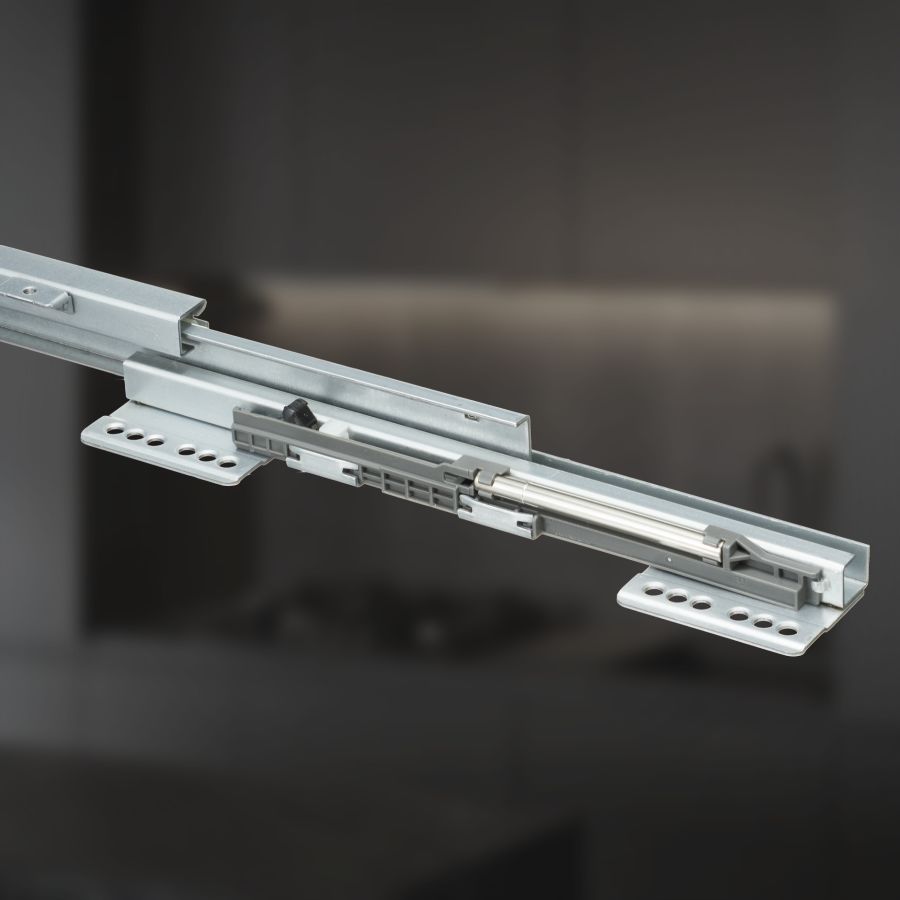 фото Выдвижная корзина двухуровневая в нижнюю базу 500 мм с доводчиком