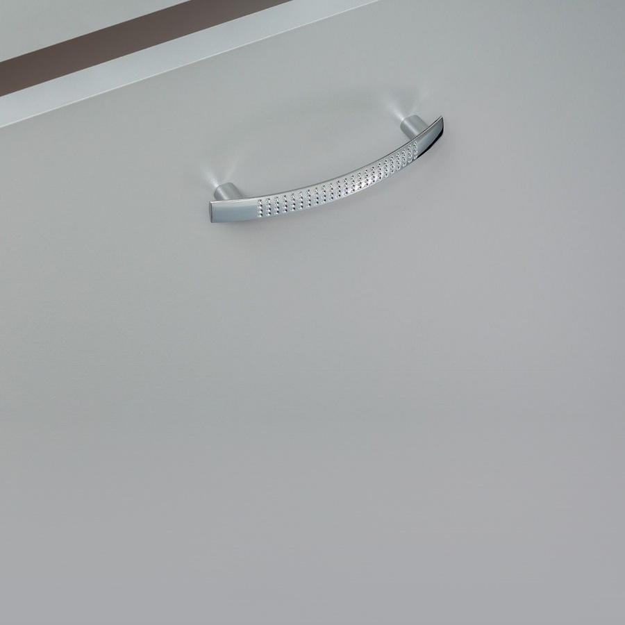 фото Ручка-скоба АЛЬНАИР, 96 мм, хром глянцевый