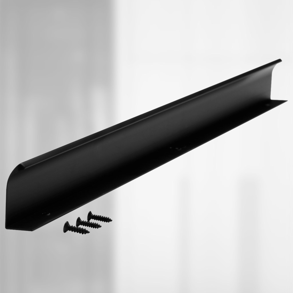 фото Ручка-скоба ТИТАН, 512/600 мм, черный матовый