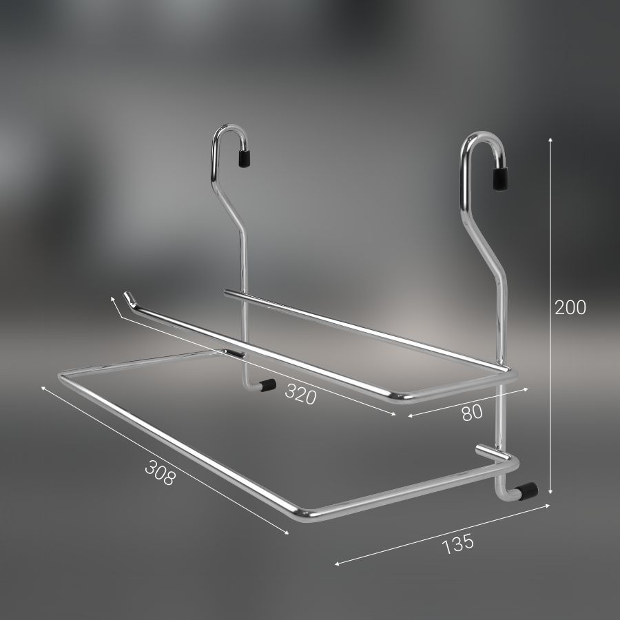 фото Полка для бумажного полотенца CWJ306G ALBA 316x173x210мм