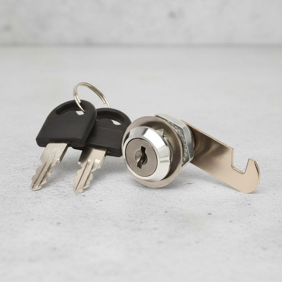 фото  Замок LOCK.103.CR, почтовый хром