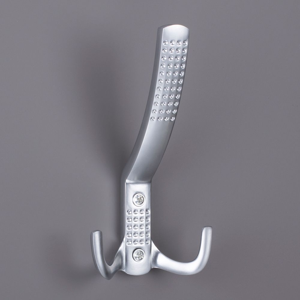 фото Крючок ПЕРФО трехрожковый, хром матовый