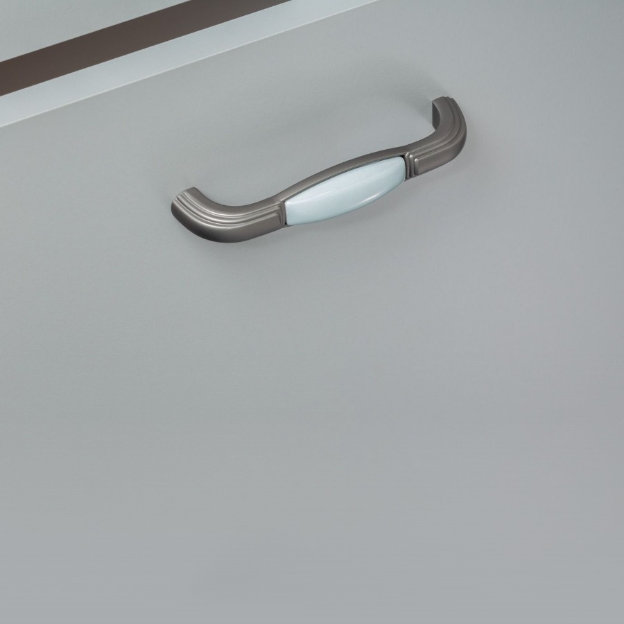 фото Ручка-скоба АИДА, 128 мм, серый матовый