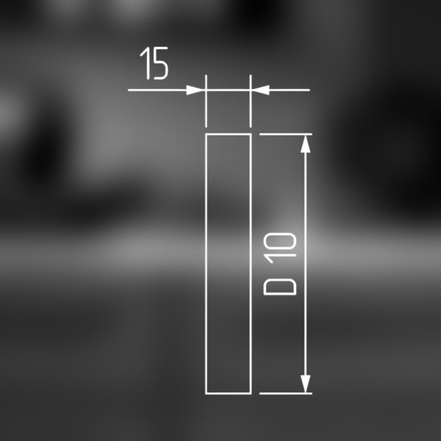 фото Отбойники силиконовые (10х1,5мм) 100шт